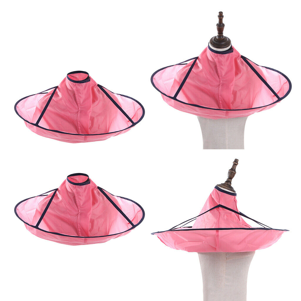 2Pcs Professional Hair Cutting Cape Hairdressing Umbrella Cloak Accessories
