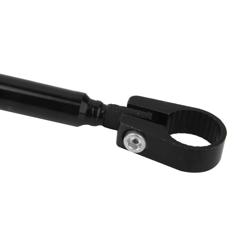 Motorcycle 7/8" 22mm Handlebar Cross Bar Steering Wheel Strength Lever Black