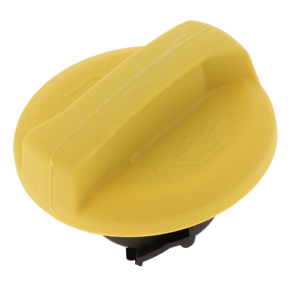Engine Oil Gas Lid Tank Door Cover Yellow for Vauxhall Astra Tigra Zafira Meriva