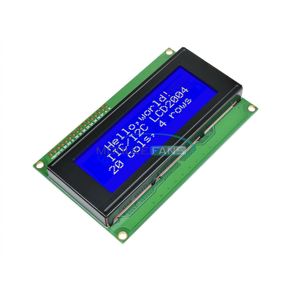 10PCS 204 2004 20X4 Character LCD Display Module For Arduino Blue Blacklight
