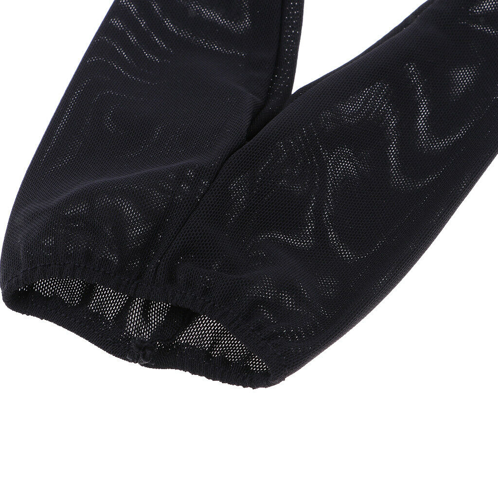 Handmade Tights Knee Socks Black for 1/3  Night Lolita