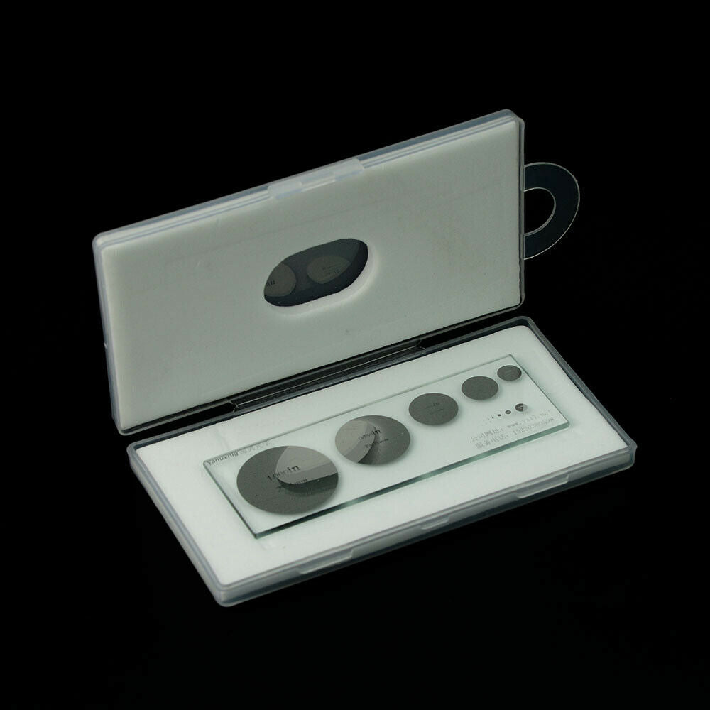 Circular Scale Microscope Stage Micrometer Calibration Slide Stage Graticules