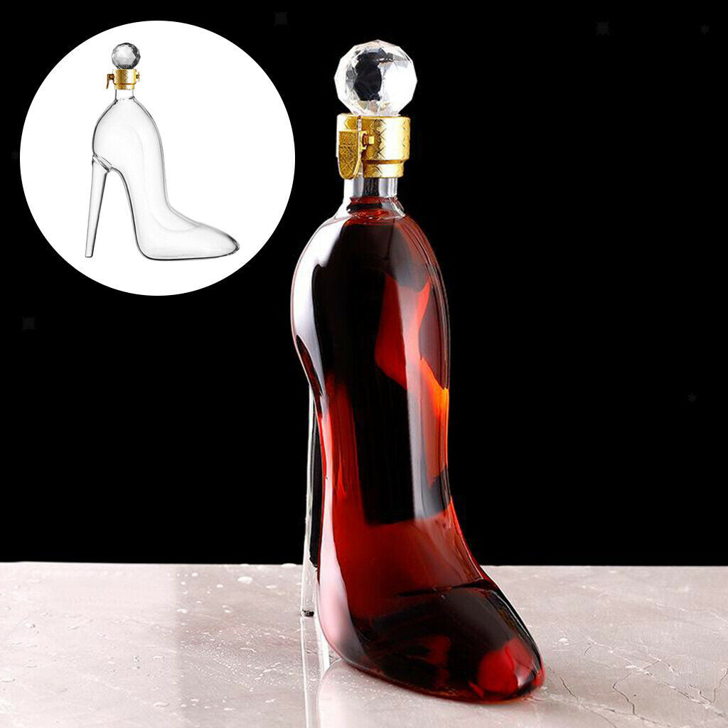 350ml   Decanter Crystal Wine Bottle Liquor Dispenser Ladies Gift