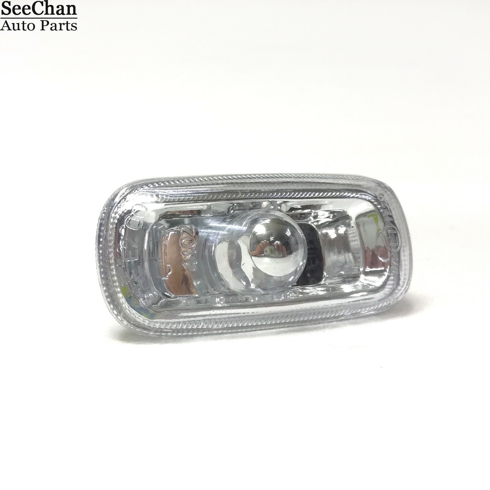 Pair of Side Marker Light Housing Cap Clear Lens Len Fit For Audi A4 B6 B7 A6