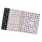 5 Colors Girls Diy Adhesive Nail Design Stickers Letters
