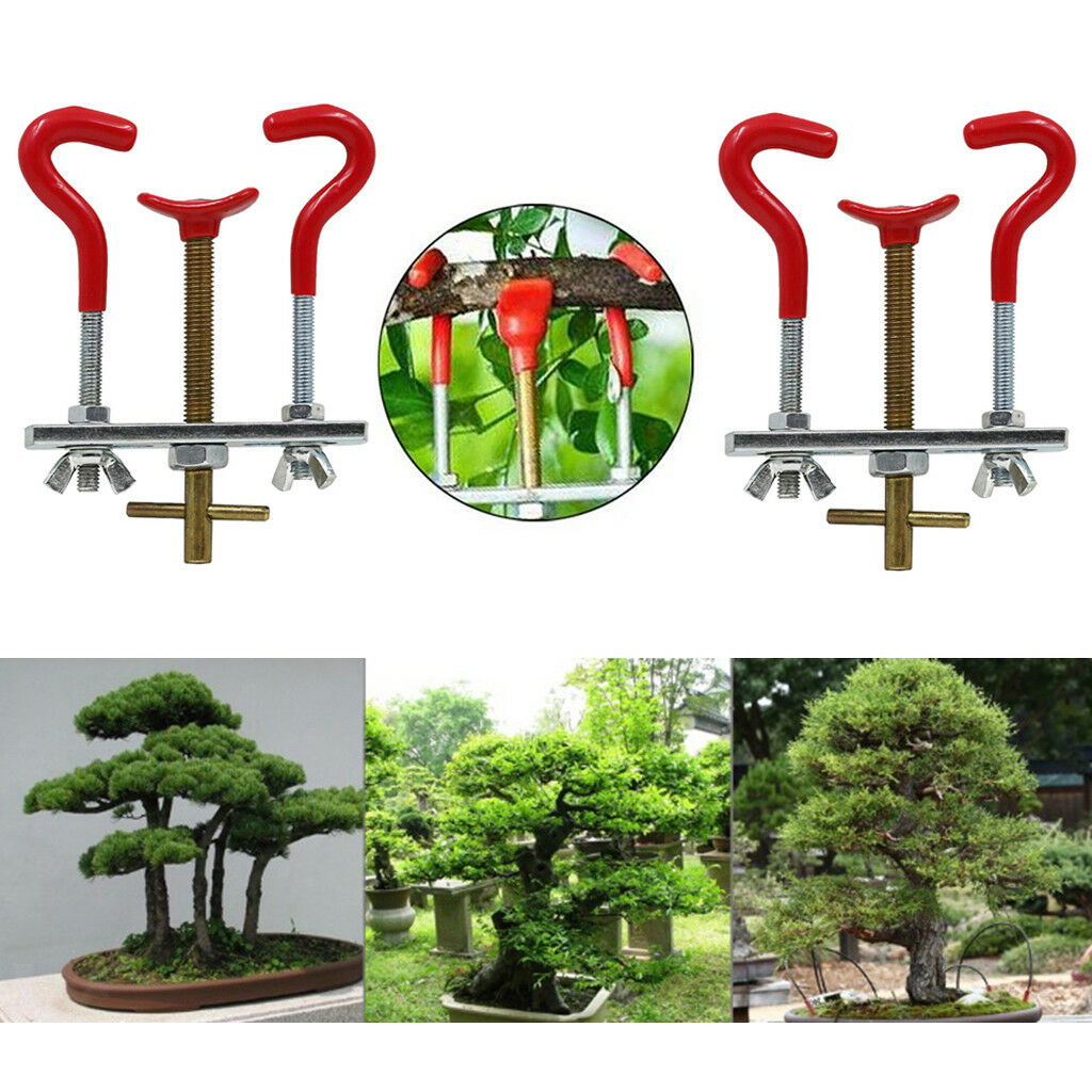 2pcs Alloy Steel Garden Care Gardening Bonsai Tool Tree Branch Trunk Bender