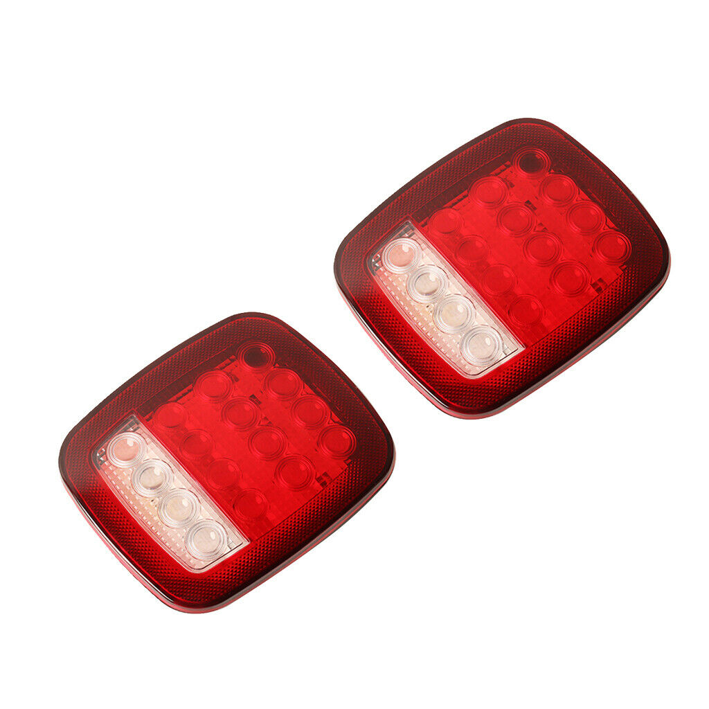 2x 16LED Brake Stop Turn Tail License Light for Jeep Wrangler JK TJ YJ Truck