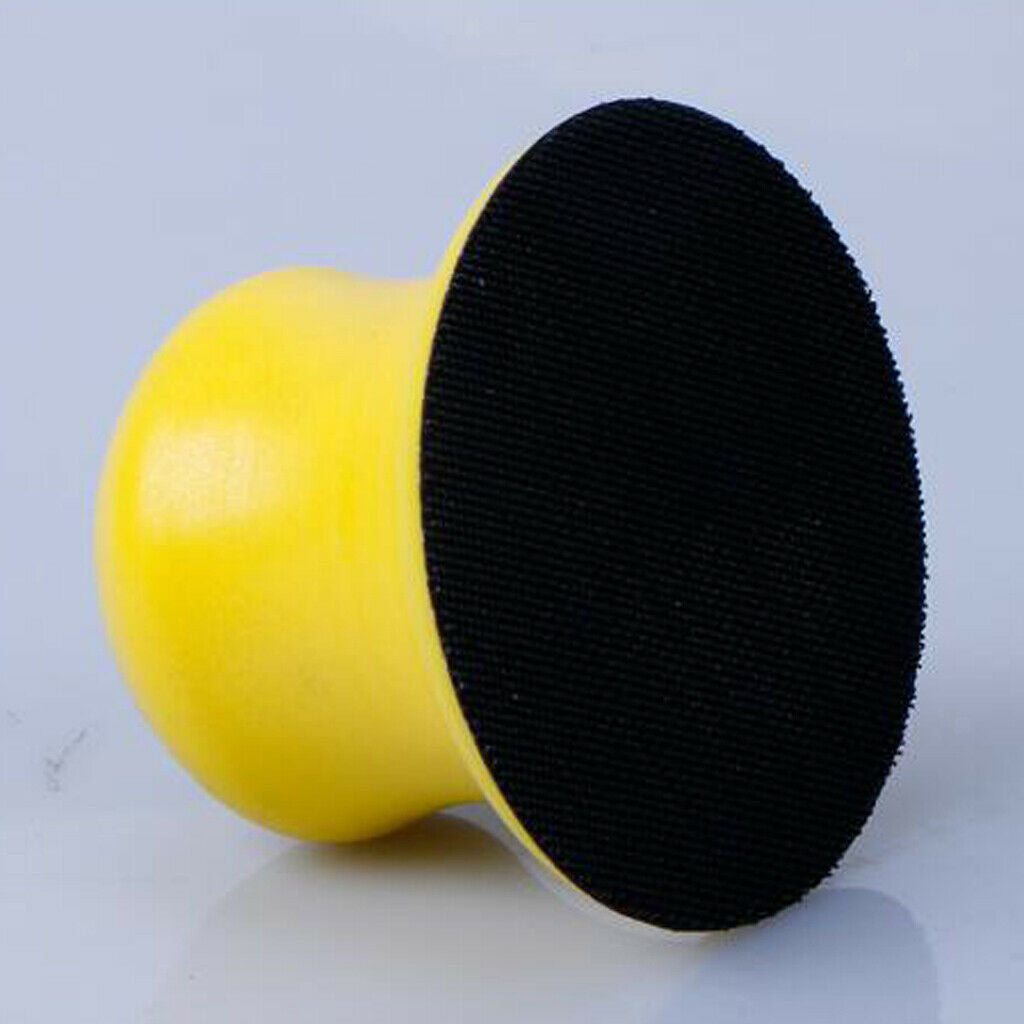 3 inch hand sanding block, nylon foam climbing sanding disc for