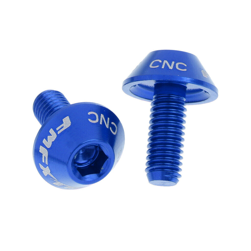 4x  Bike Cycle Water Bottle Cage M5 X 12 Mm Hex Head Screw