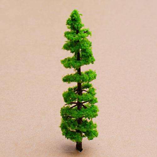 10 Packs Plastic Trees Railroad Street Landscape Scenery 1:100 - 1:150 Decor