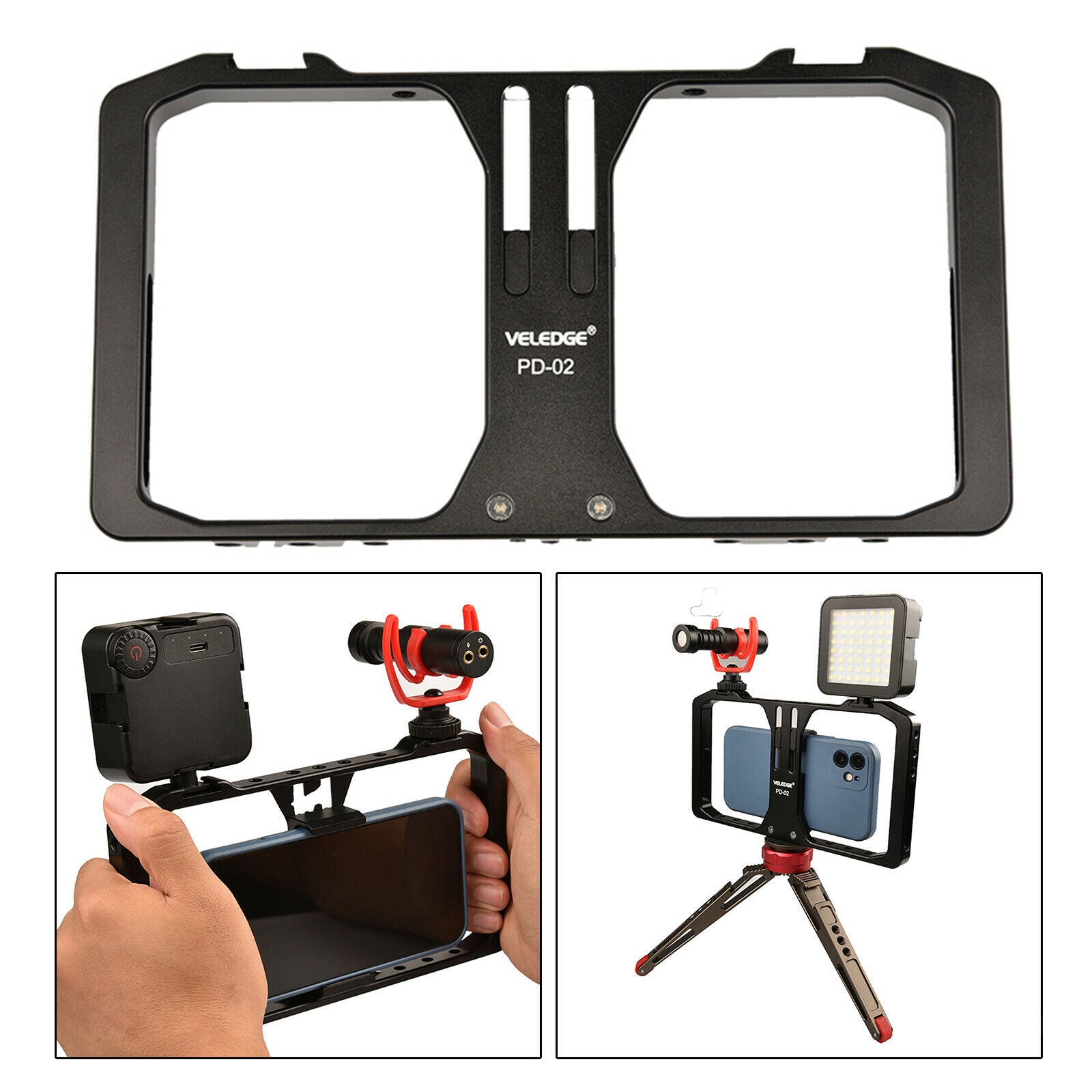 Smartphone Video Rig Video Recording for Video Grapher Photography Vlogging