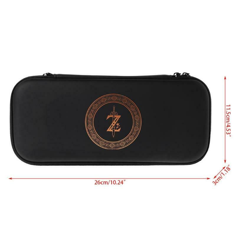 Switch Hard Carry Storage Bag Case Shell Two-sided Zelda Pattern