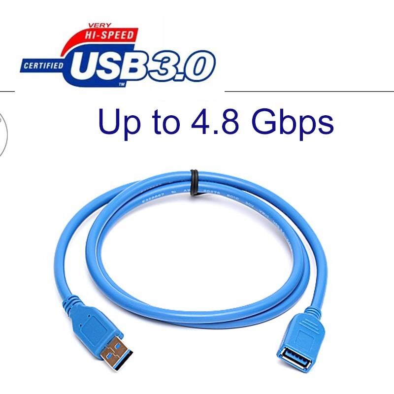 USB 3.0 High Speed Extension Cable Male to Female SuperSpeed