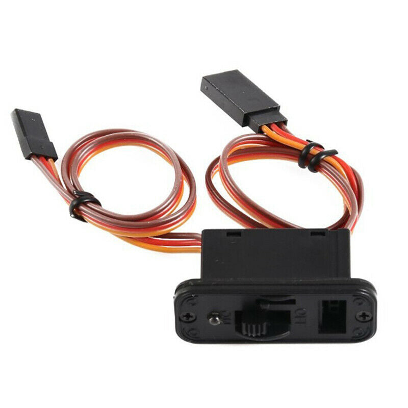 RC Switch With LED Connectors for JR Futaba Battery Motor ESC Planes Cars.l8