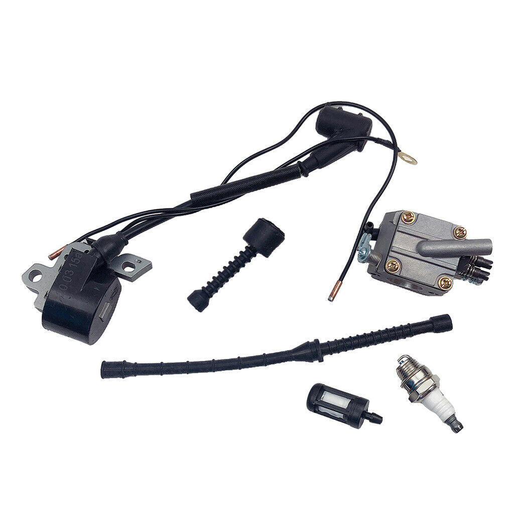 Carburetor Carb Ignition Coil Set For STIHL 038 MS381 038 Super Magnum