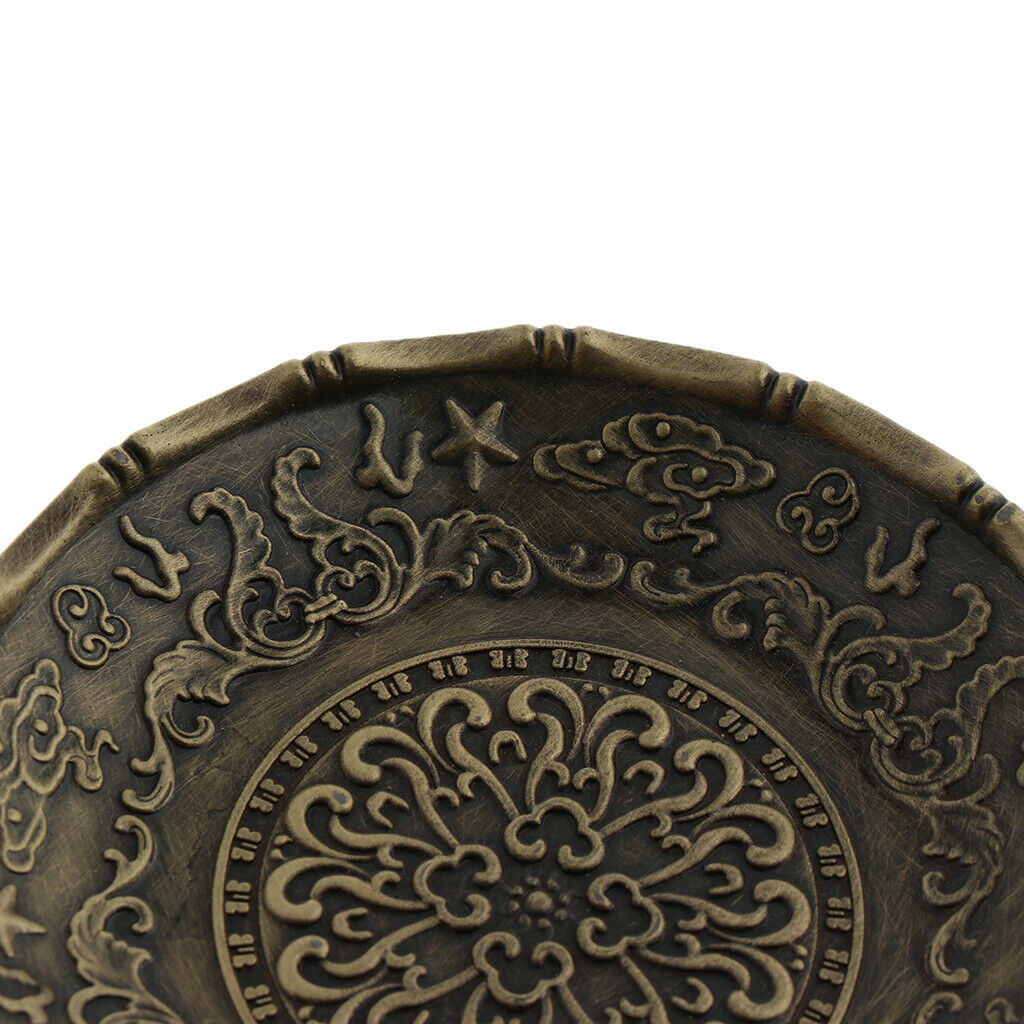 3pcs Round Tea Cup Saucer Kung Fu Tea Cup Coaster for Chinese Tea Ceremony