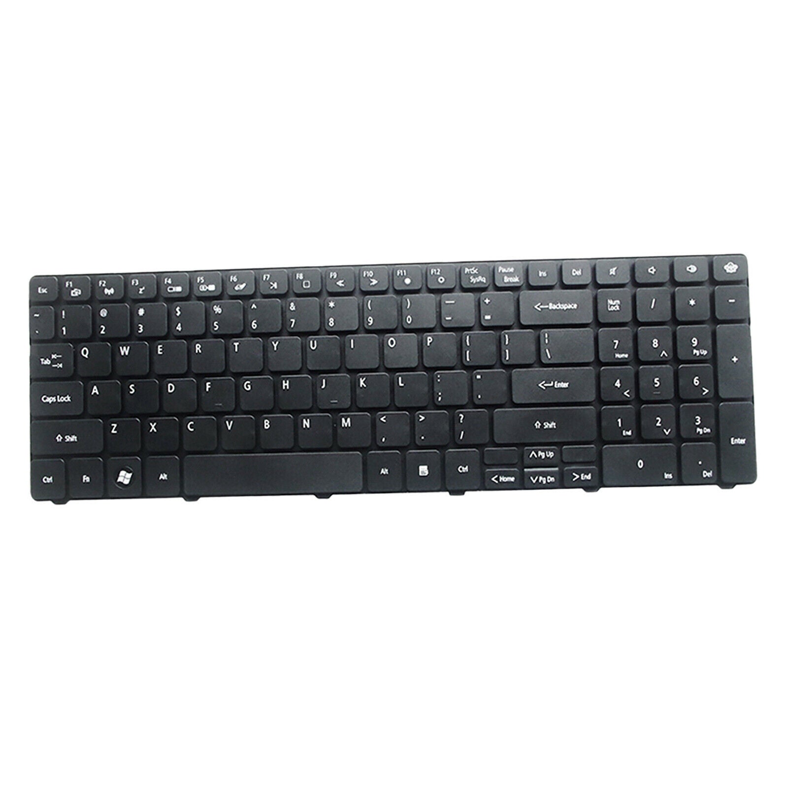 Black Laptop US Layout Keyboard for Gateway NV59A NV55C ID79C PK130QG2B00