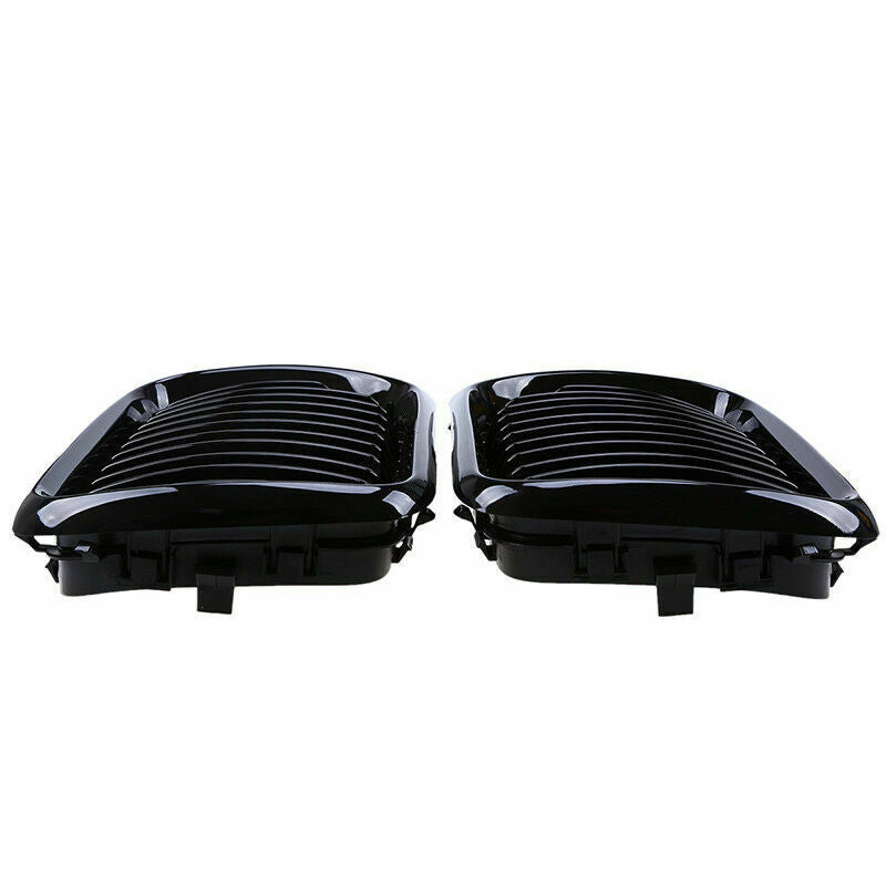 For BMW E36 3 Series E36 Sedan 1996â€“1998 Gloss Black Front Kidney Grilles Grill