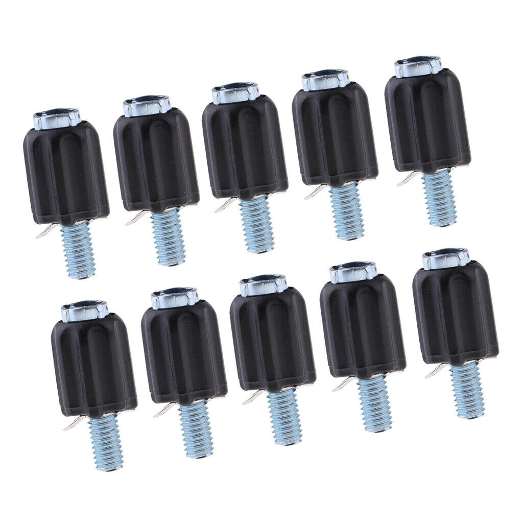 10pcs Bike Brake Disc Adjustment Screw Derailleur Thumb Shifter
