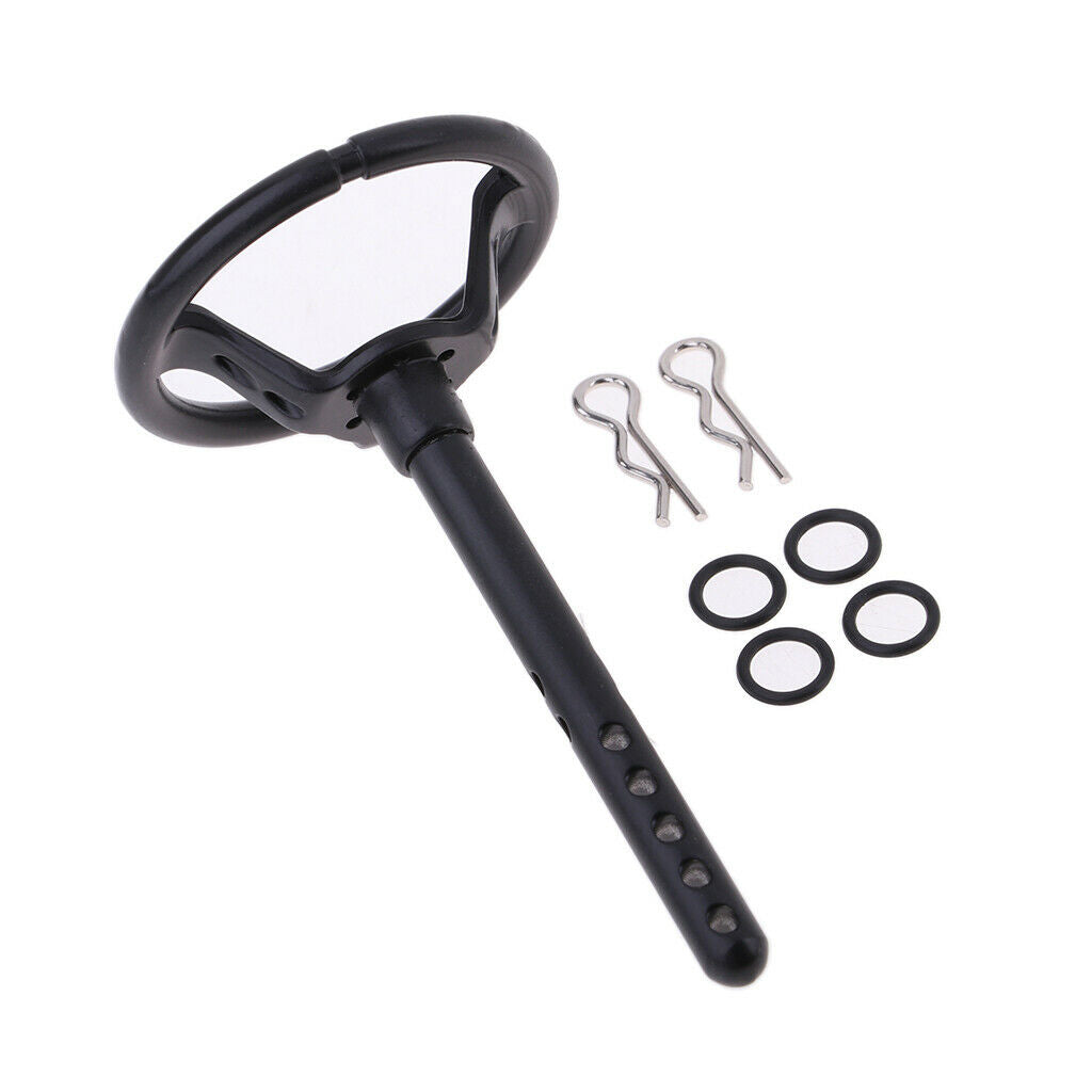 6cm Metal Steering Wheel for HSP HPI  1/10 RC Crawler Truck DIY Parts