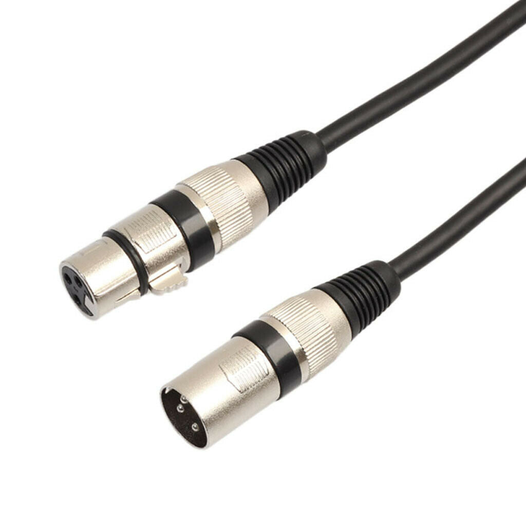 Durable DMX Signal Cable XLR Male To Female Cable 5M / 16.40 Feet