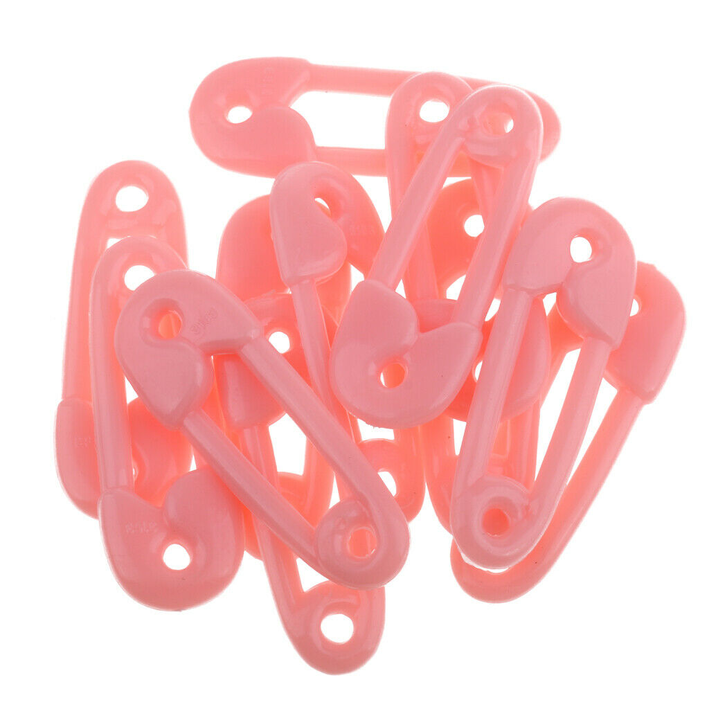 Pieces of 24 Plastic Safety Pin Baby Shower Christening Baptism Party Favors