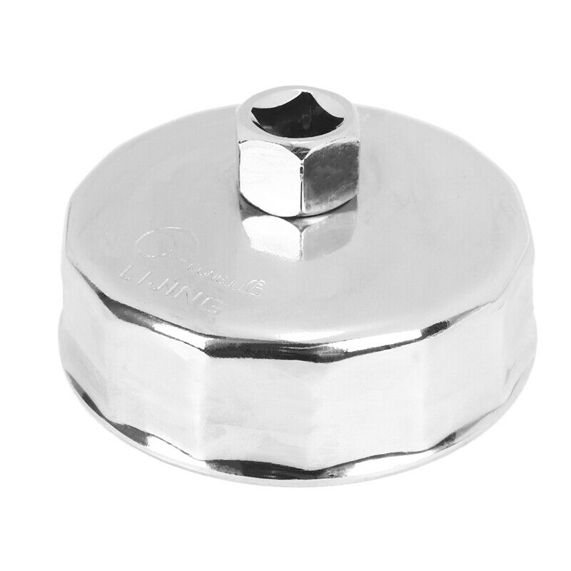 84mm 14 Flutes Oil Filter Cap Wrench Socket Cup Tool for Vehicle Car L2N7N7