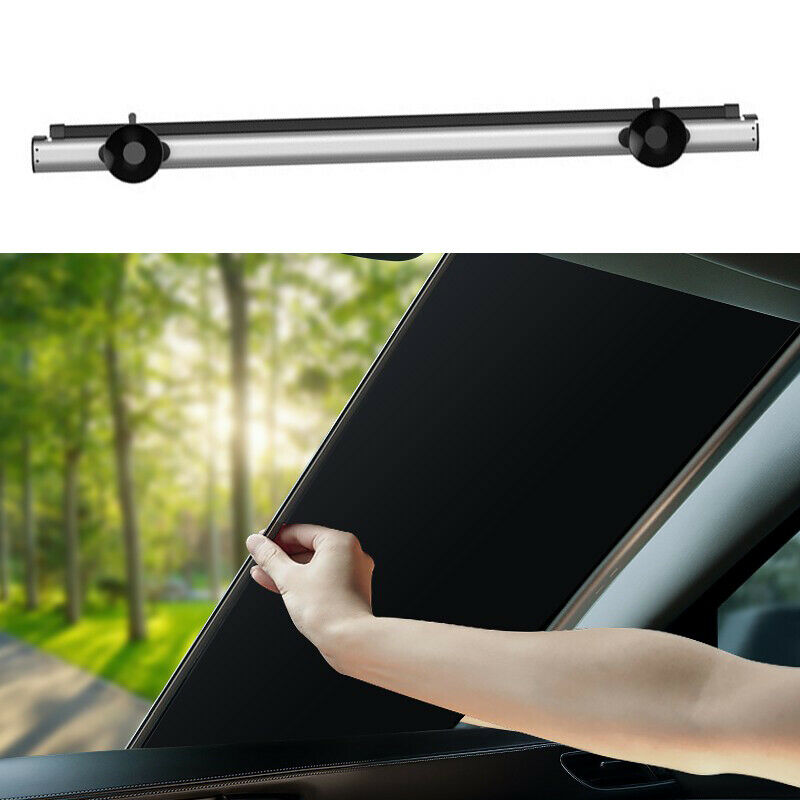 Car SUV Front Window Sunshade Reflective Windshield Roller Cover Heat Insulation