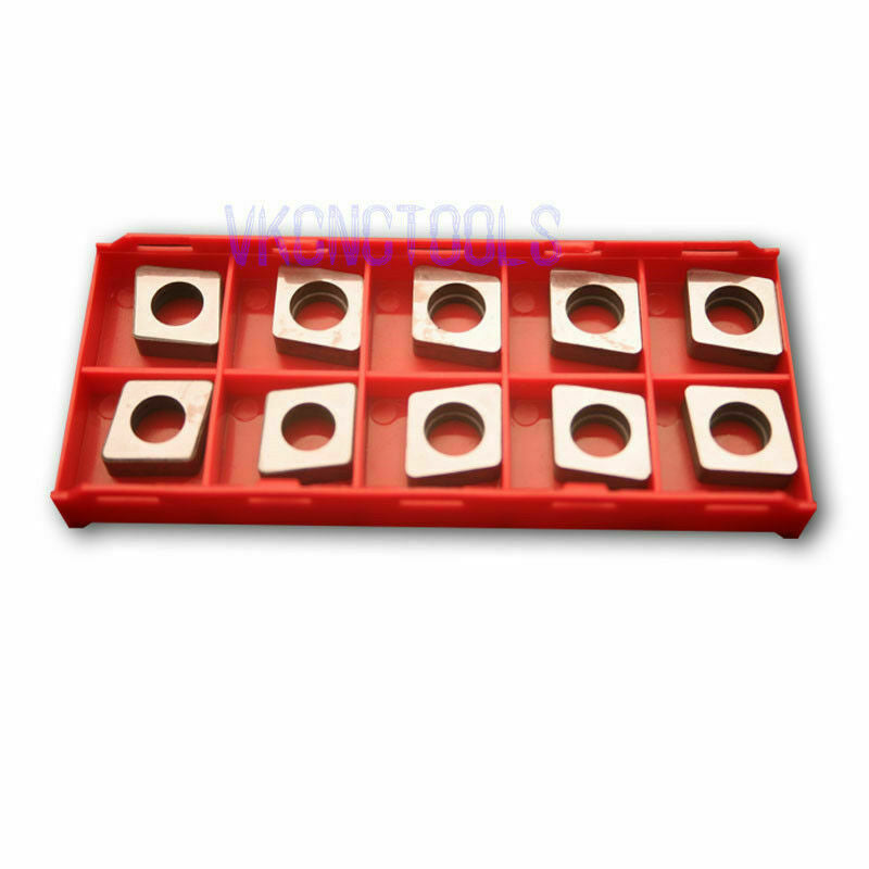 10Pc MC1204 Carbide Shim 80Deg. Rhombic for CNMG1204 Insert Turning Tool Holder
