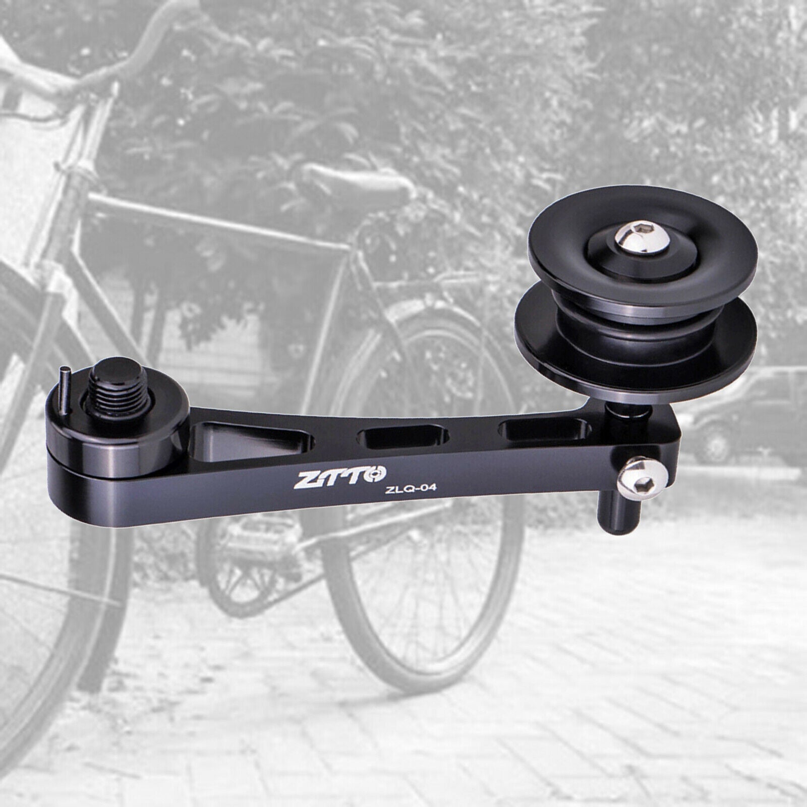 Adjustable Single Speed Chainring Bike Chain Tensioner Rear Derailleur Parts