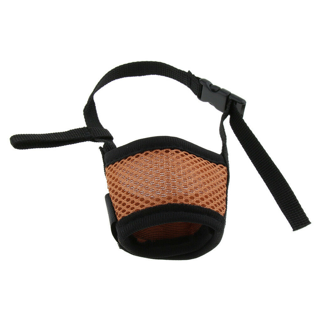 Dog Muzzle Breathable Muzzles for Small Medium Large Dogs Stop Biting S