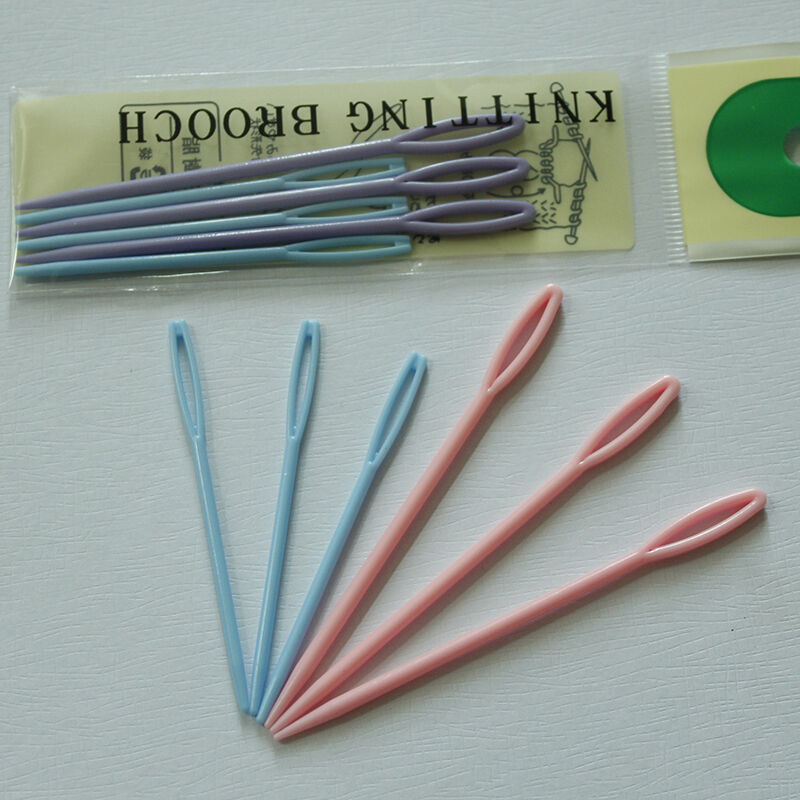 6X 7/9cm Child Sewing Cross Stitch Seamed Knitting Wool Weave Nee ftTS.l8