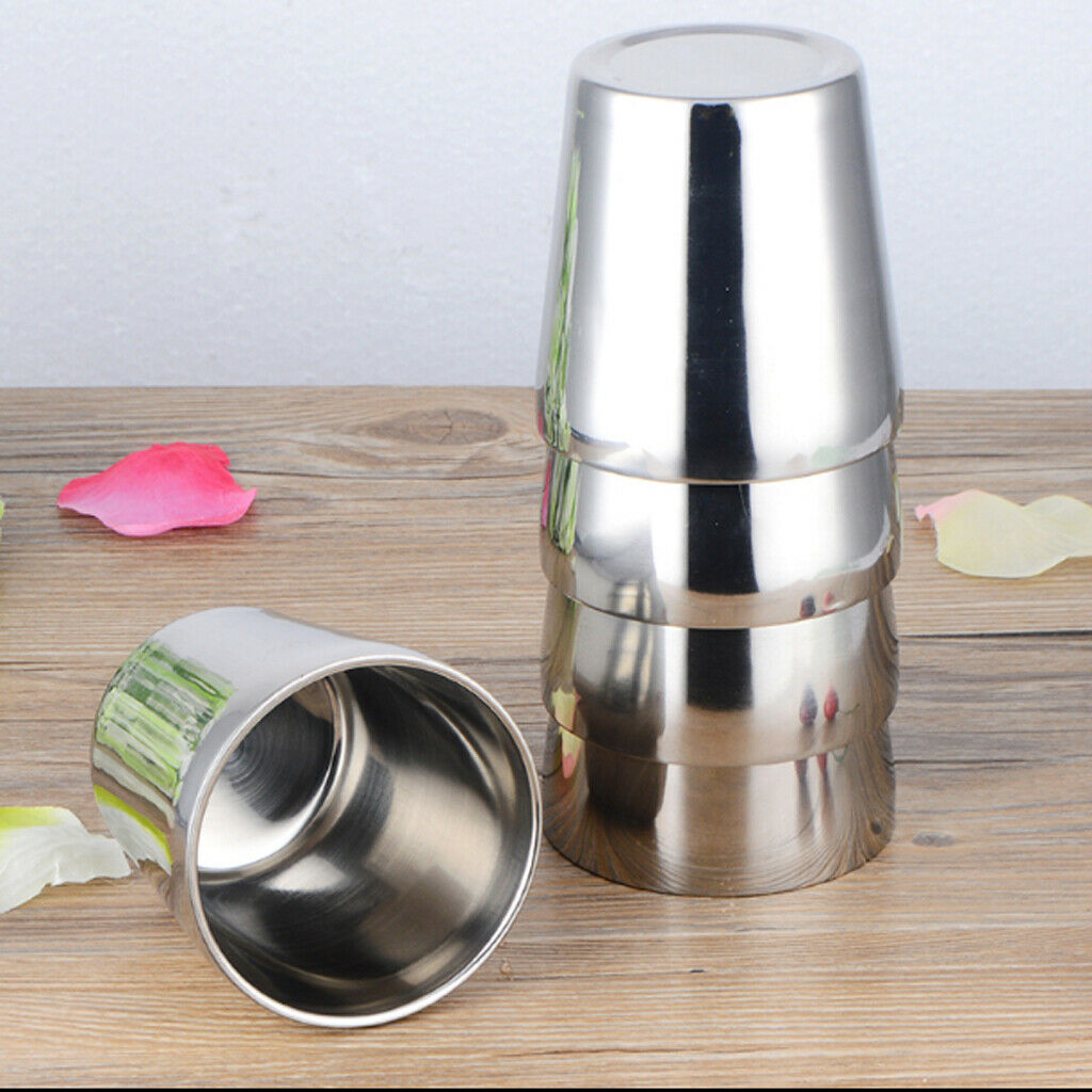 Stainless Steel Tumbler Double Wall Beer Cup Picnic Office Mug Barware
