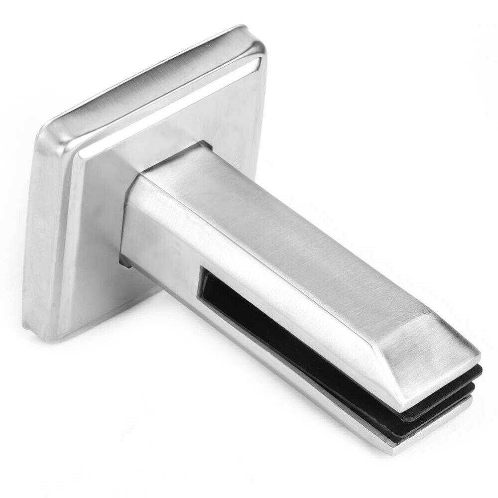 US Stock Stainless Steel Glass Clip Stand Balcony Pool Balustrade Railing Clamp