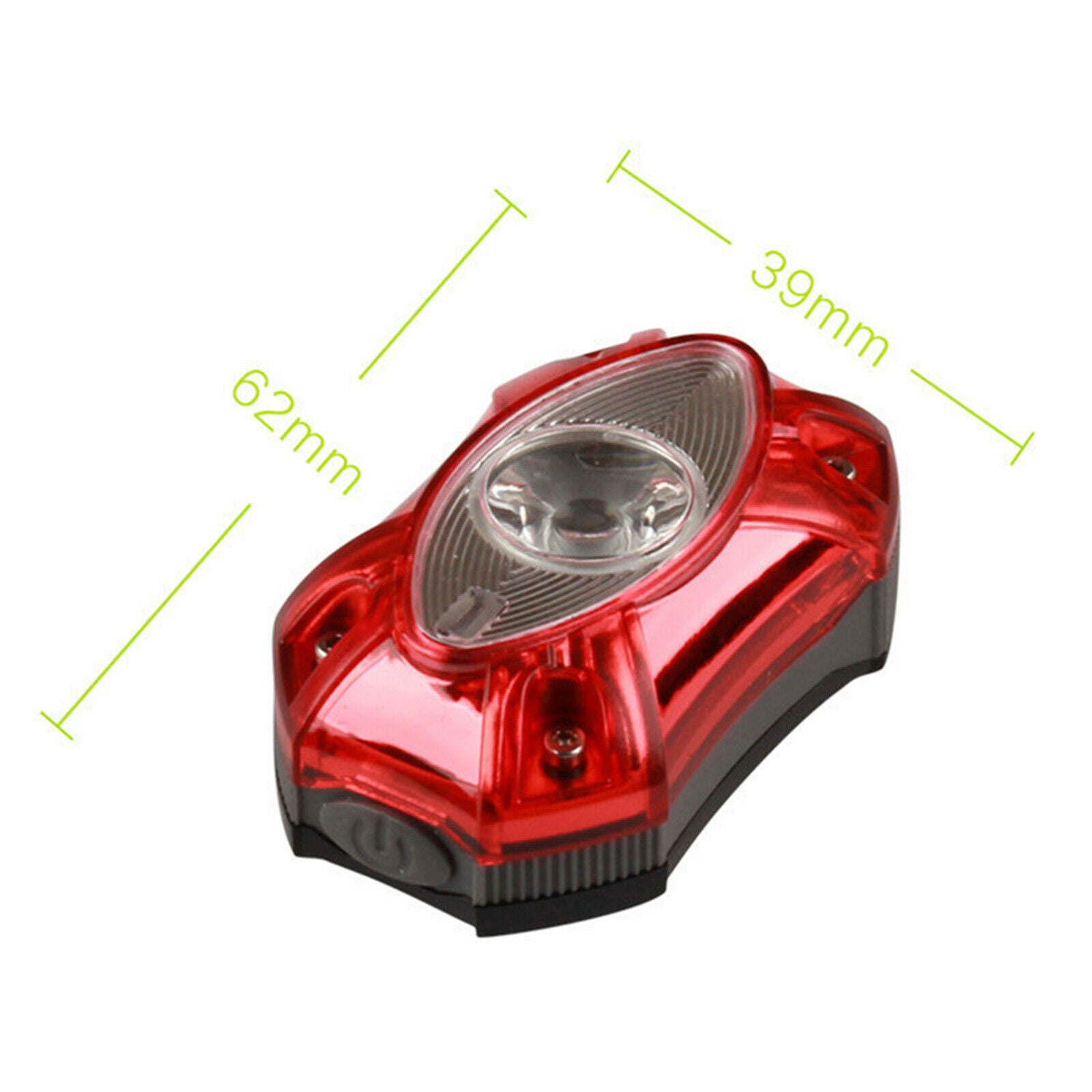 Bike Tail Light Bicycle USB 3 Modes Flashing Warning Taillight Flashlight