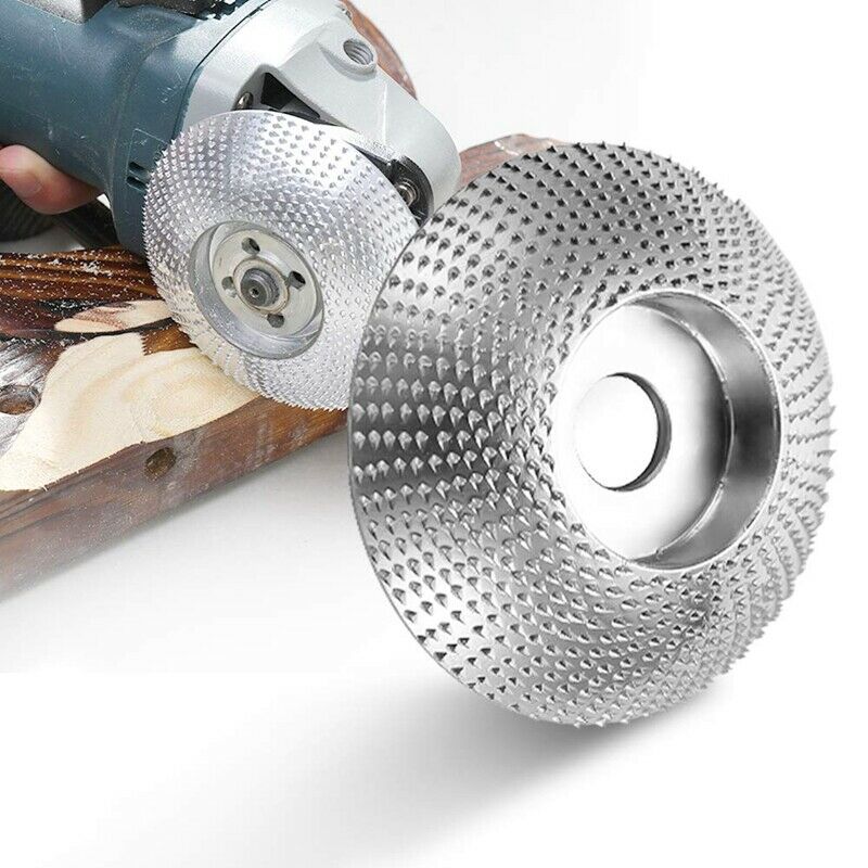 Grinder Shaping Disc Wood Angle Grinder 5/8 Inch Bore Tungsten Carbide WoodworZ8