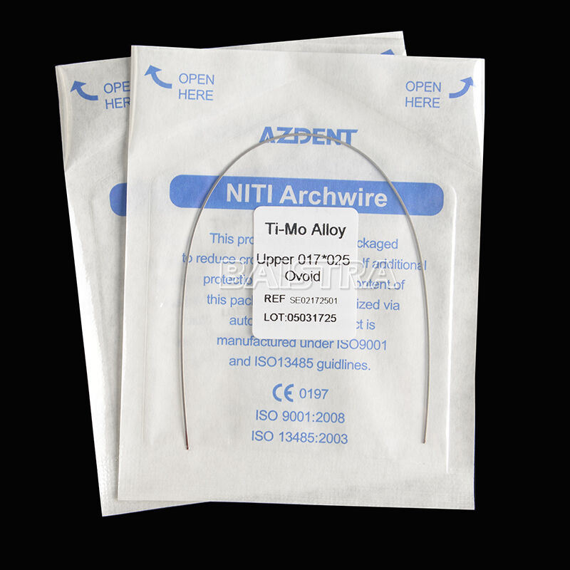 20 X Dental Orthodontic Beta Titanium TMA Molybdenum Alloy Rectangular Arch Wire