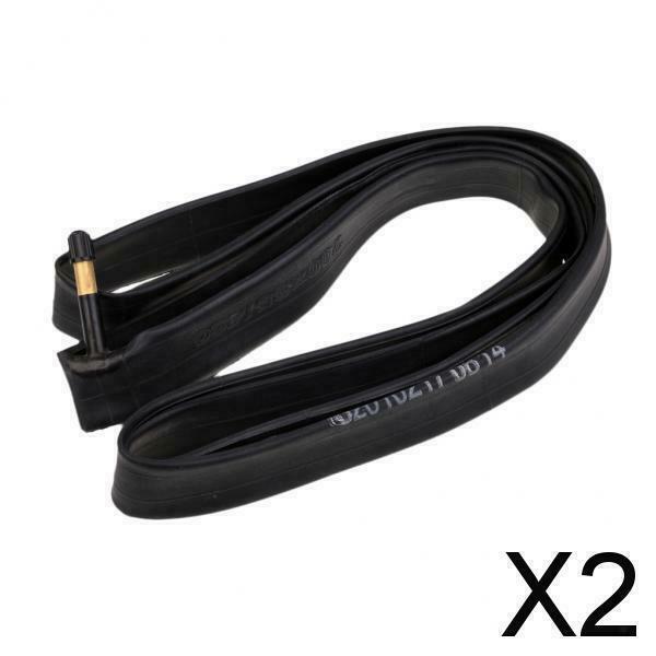 2X Presta/Schrader Valve Bicycle Inner Tube 700 x 35/43C AV 48mm Schrader Valve
