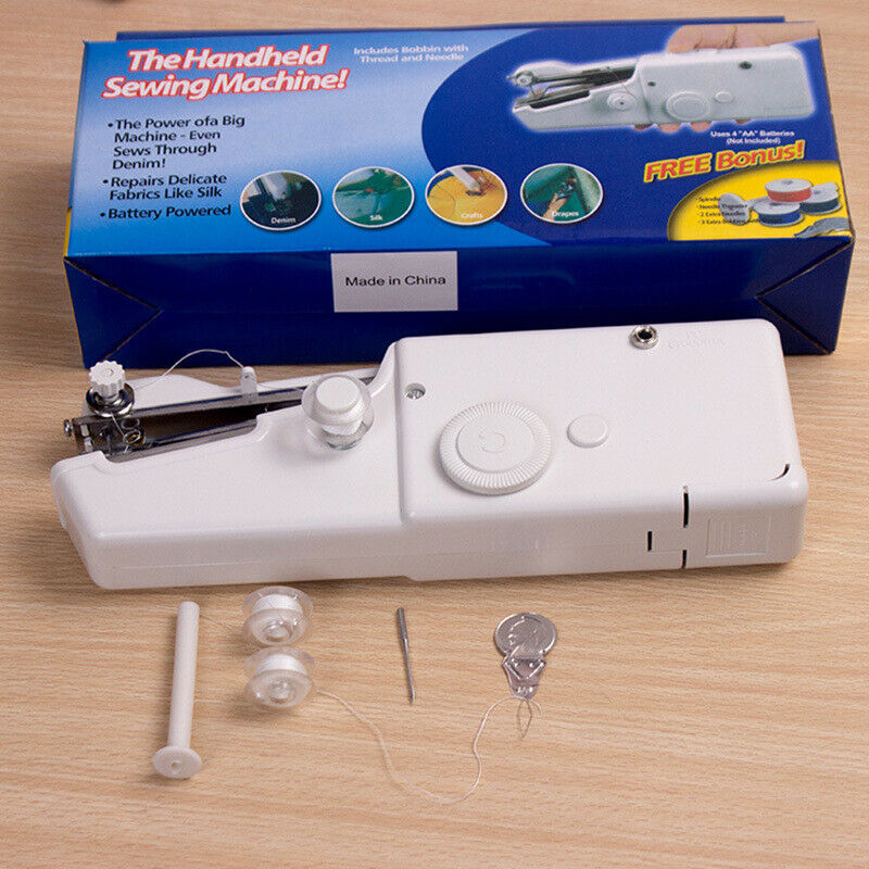 Mini Handheld Manual Sewing Machine Mini Portable Handy Home Sewing QuickJCDD
