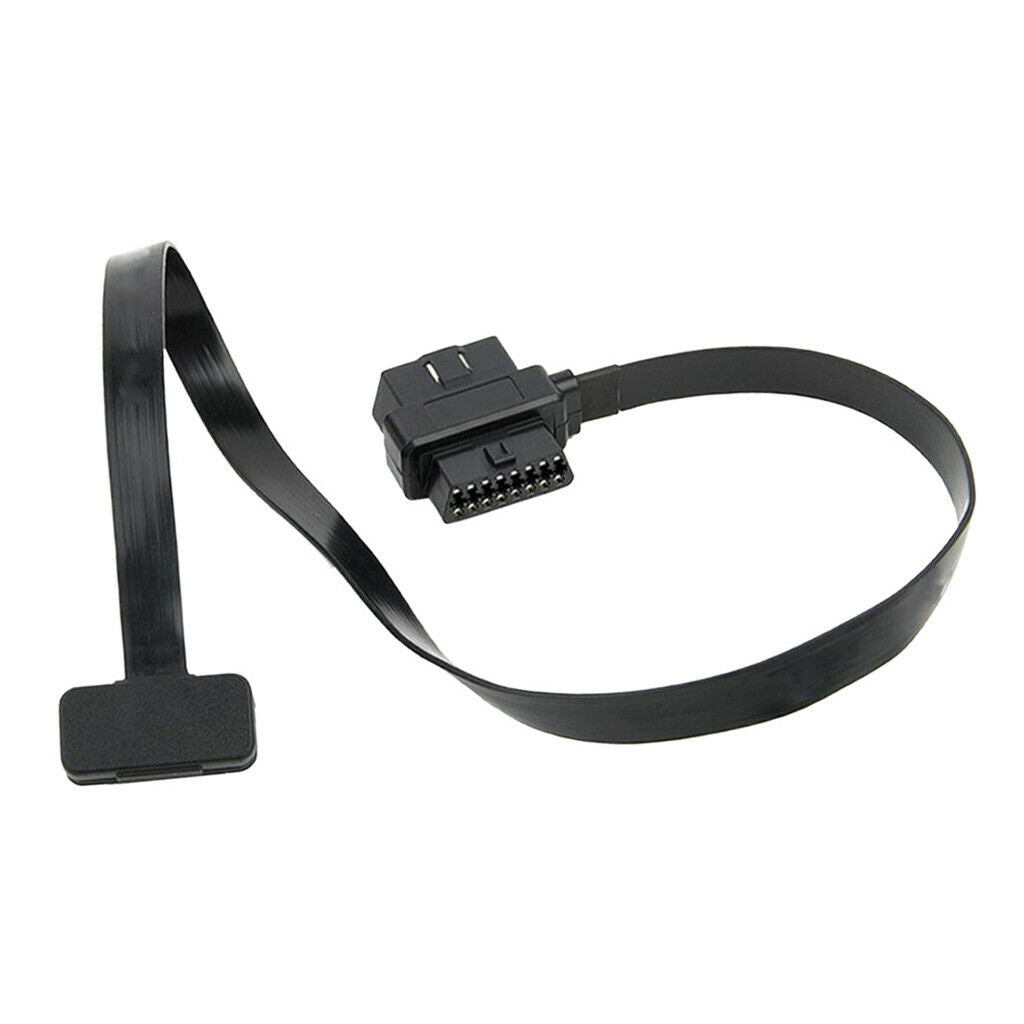 2pc ODB II ODB2 16 Pin Splitter 1x Male To 2x Female Extension Cable Adapter