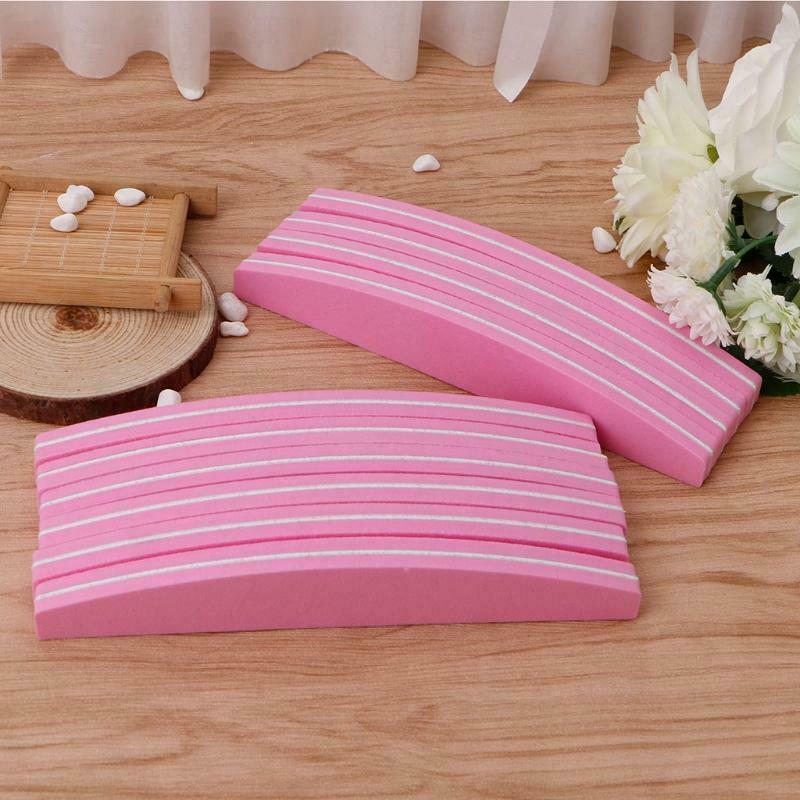 Nail Art Sand Buffer Buffing Tips Manicure Acrylic Gel File Tool 100/180 Grit
