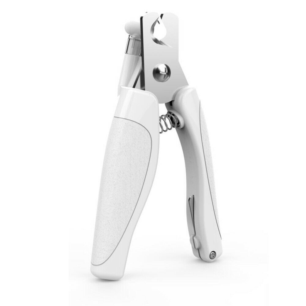 LED Pet Nail Toe Clippers Professional Dog Cat Trimmer Safety Guard Nail File