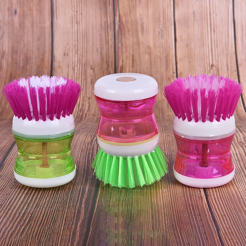 Kitchen Wash Washing Tool Pot Pan Dish Bowl Palm Brush Scrubber Cleaning Clea.DD