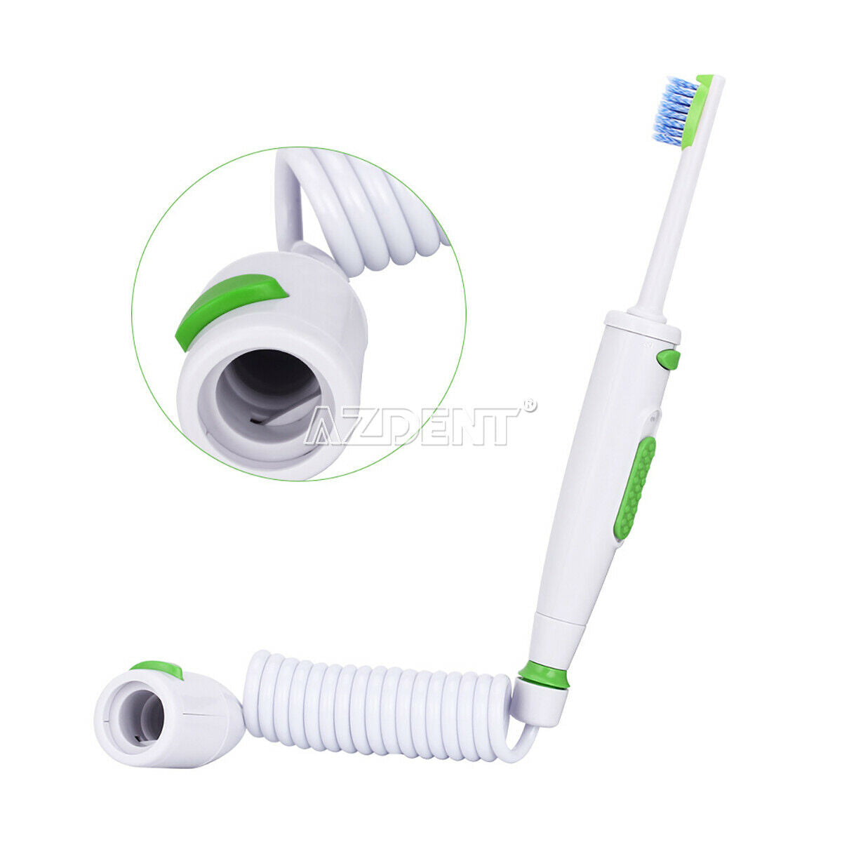 Dental Faucet Water Jet Flosser Irrigator Teeth Tooth Cleaner With Toothbrush