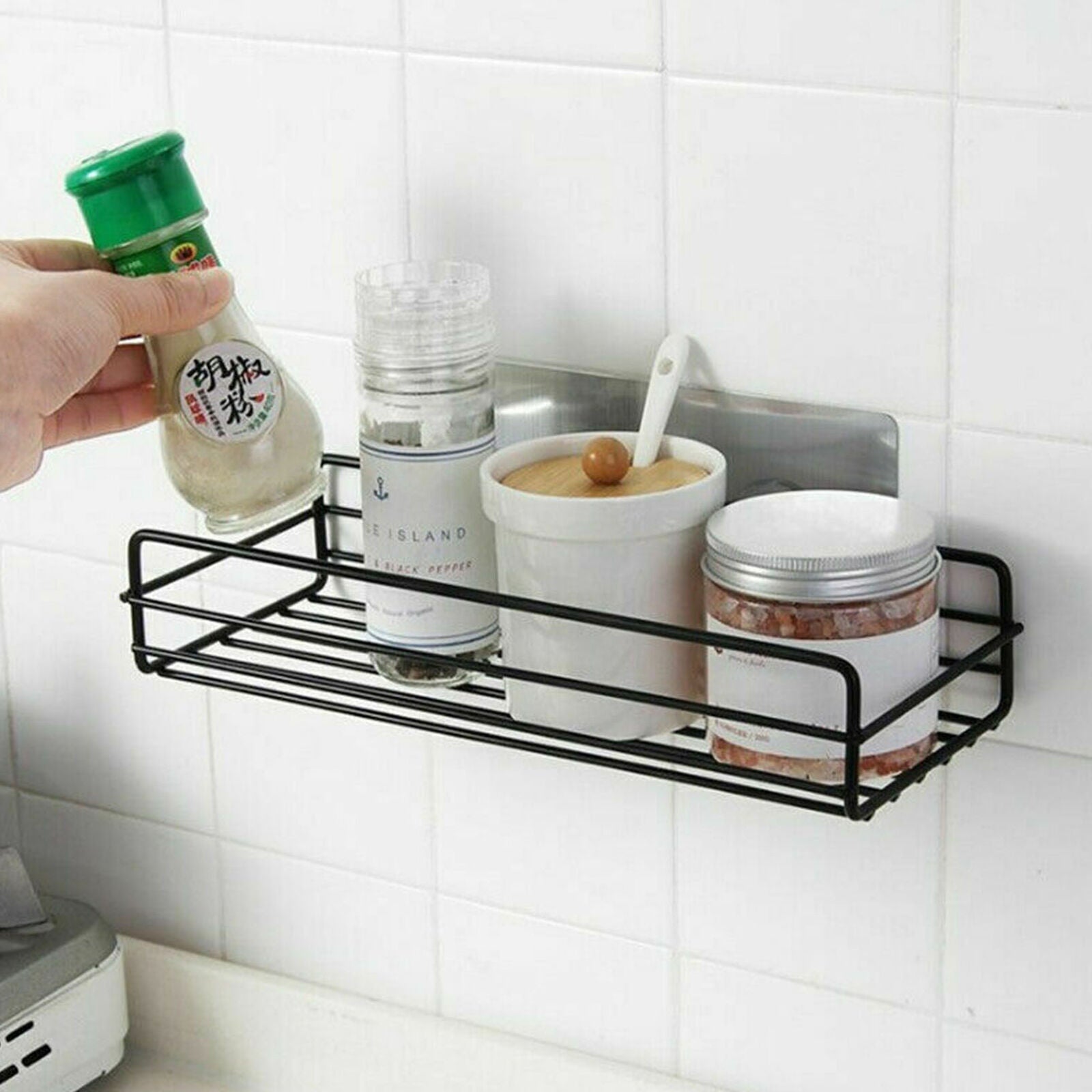 Nordic Bathroom Shower Hanging Shelf Makeup Storage Caddy Basket Holder