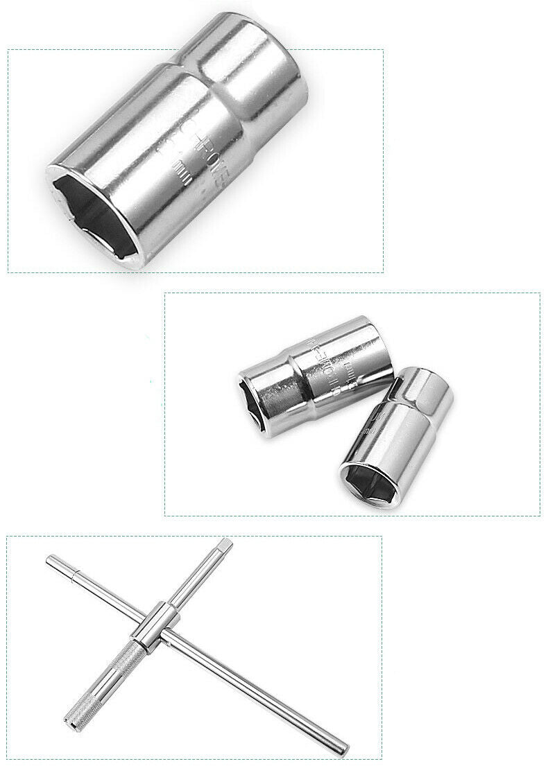 Car tire Spanner cross wrench effort Socket wrench sleeve disassemble repair