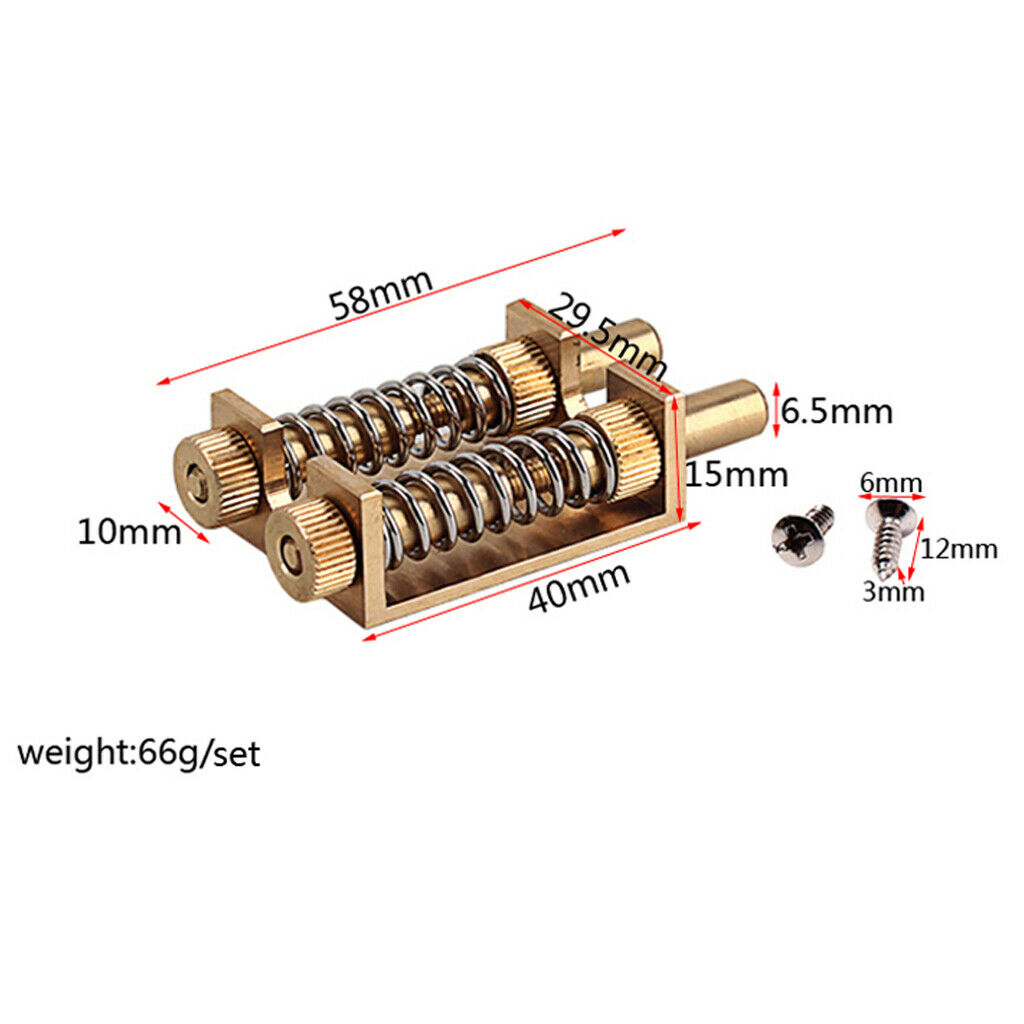 Guitar Bridge Stabilizer Double Rod For WK Electric Guitar Bridge Parts