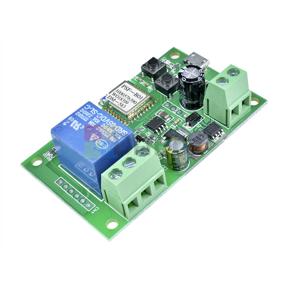 DC 5V-12V Sonoff WiFi Wireless Smart Switch Relay Module Smart Home Phone APP