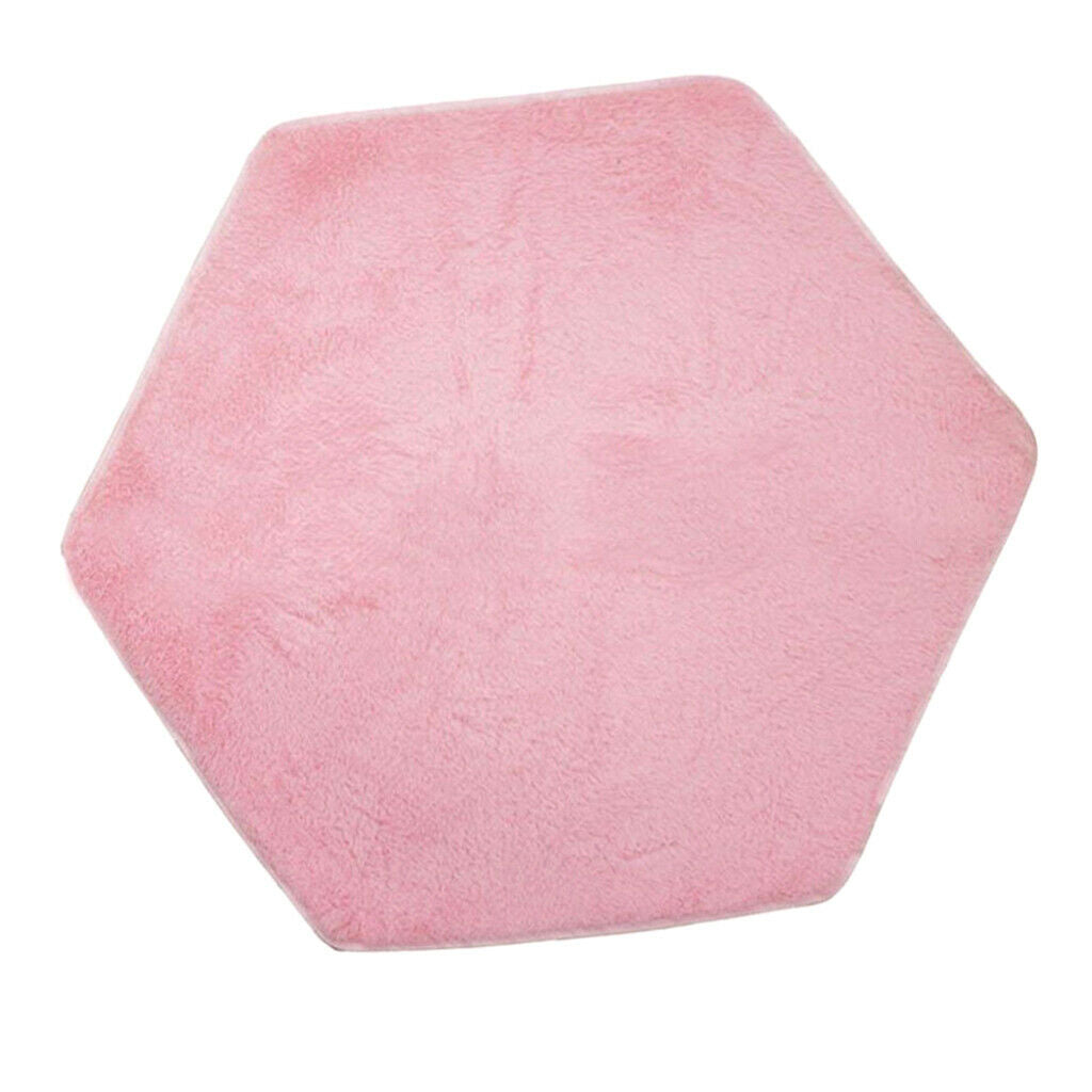 Hexagonal Child Castle Play Tent Carpet Bedroom Floor Pillow