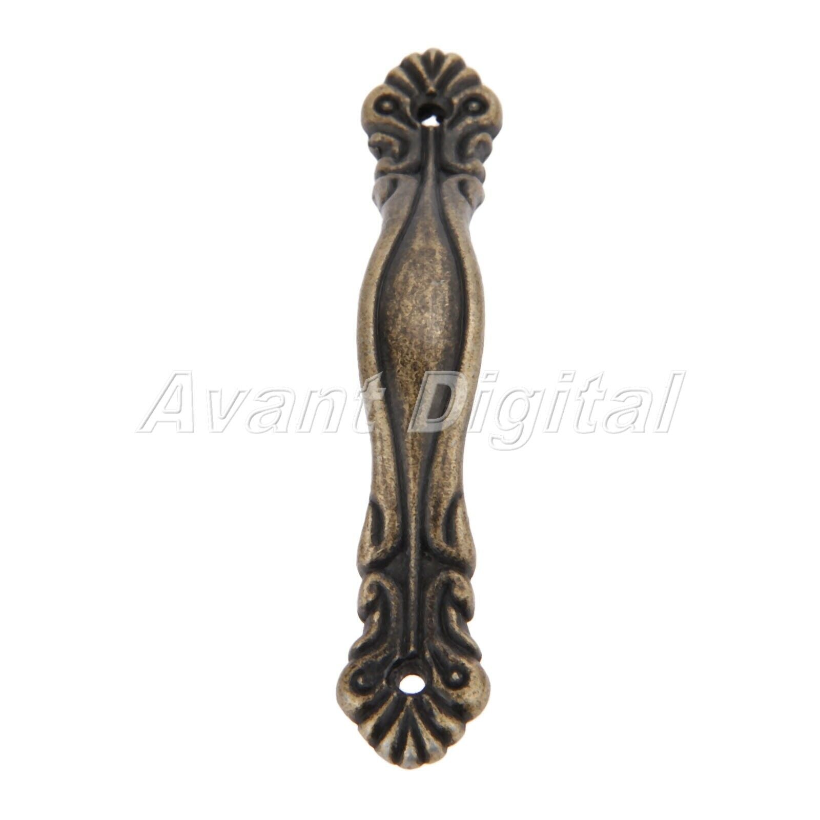 2pcs Elegant Furniture Door Knobs Cupboard Drawer Cabinet Pull Handles Hardware